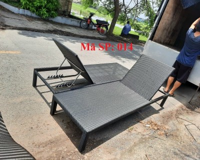 Giường tắm nắng hồ bơi NQ014