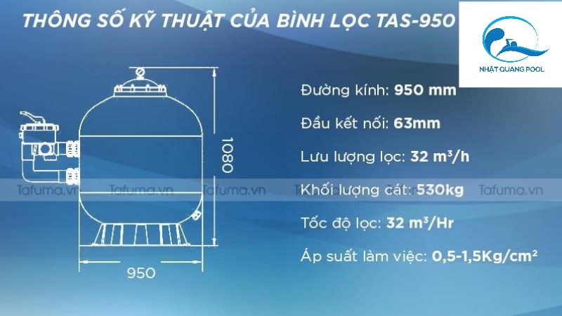 binh loc ho boi tafuma tas 6