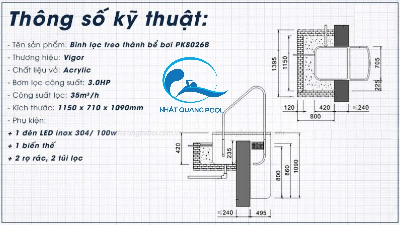 Máy lọc bể bơi thông minh 3